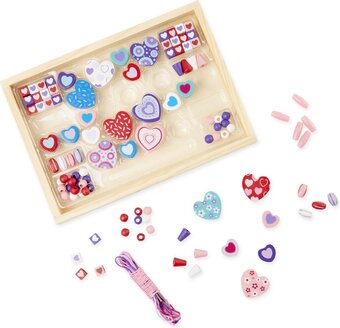 Bol.com Melissa & doug - sweet hearts kralen aanbieding