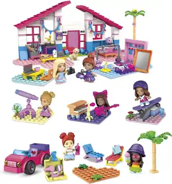 Bol.com Mega construx barbie malibu speelset bundel - constructiespeelgoed aanbieding