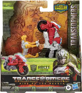 Bol.com Transformers rise of the beast arcee & cheetor - actiefiguur aanbieding