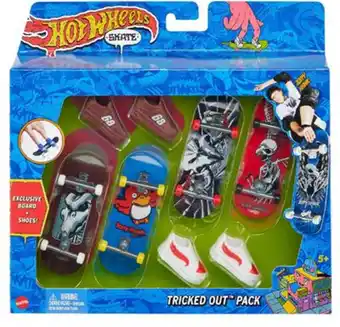 Bol.com Hot wheels skate set assortiment - vingerskateboardset aanbieding