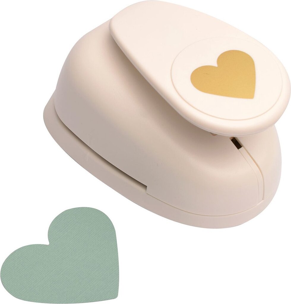 Bol.com Vaessen creative pons - hart - 62x74mm aanbieding