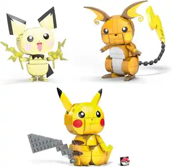 Bol.com Mega construx pokémon pikachu evolution bouwset - 622 bouwstenen aanbieding