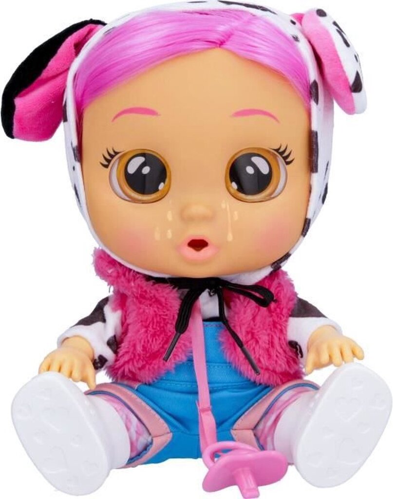 Bol.com Cry babies dressy dotty - huilt echte tranen - incl. batterijen aanbieding
