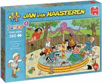 Bol.com Jan van haasteren junior de draaimolen puzzel - 240 stukjes - kinderpuzzel aanbieding