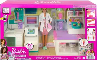 Bol.com Barbie careers medische speelset met barbie - poppenvoertuig en pop - speelfigurenset aanbieding