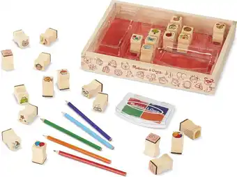Bol.com Melissa & doug houten stempelset - favorieten di aanbieding
