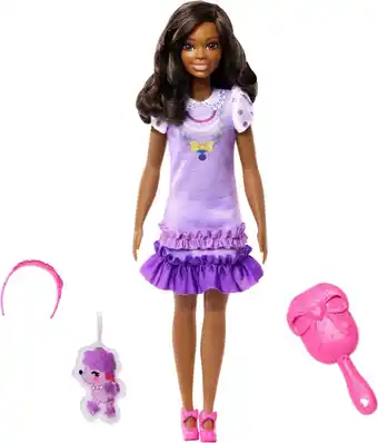 Bol.com Barbie my first barbie - barbiepop - poedel huisdier aanbieding