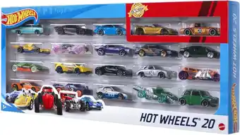 Bol.com Hot wheels cadeauset met 20 auto's aanbieding