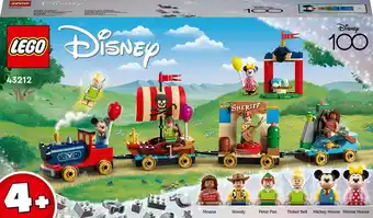 Bol.com Lego disney: disney feesttrein bouwbaar trein speelgoed 100e verjaardag set - 43212 aanbieding