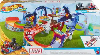 Bol.com Hot wheels - spider-mans wirwarrende racebaan - baanset aanbieding