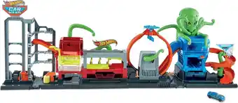 Bol.com Hot wheels city car wash octopus - speelgoed auto racebaan aanbieding