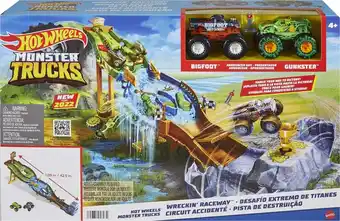 Bol.com Hot wheels monster trucks tournament of titans - racebaan aanbieding
