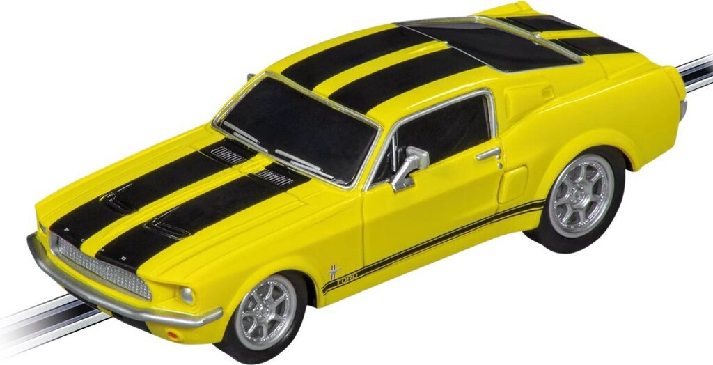 Bol.com Carrera go 20064212 racebaan auto ford mustang '67 - racing yellow aanbieding