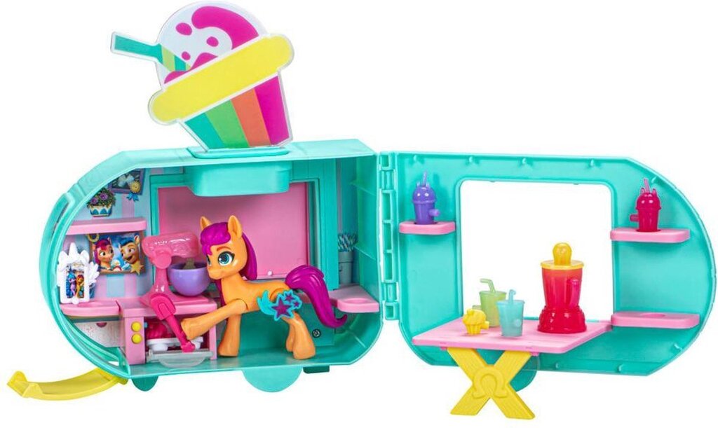 Bol.com My little pony sunny starscout smoothie kraam - speelfiguur aanbieding