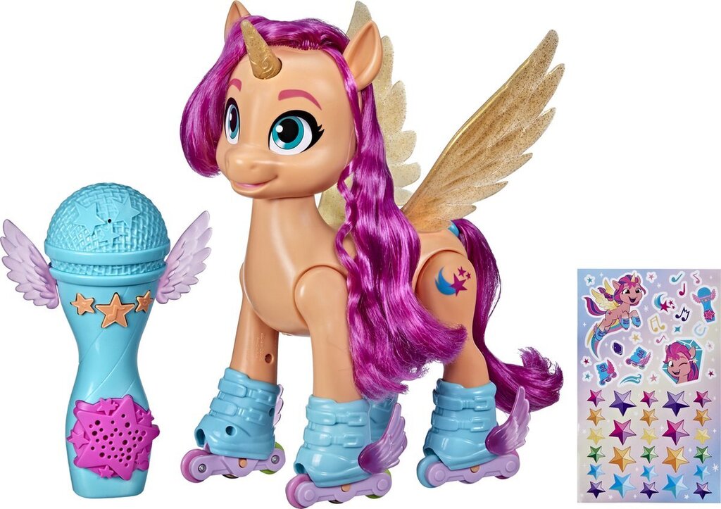Bol.com My little pony film zingende en skatende sunny - speelfiguur aanbieding