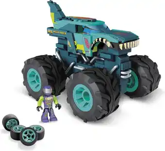 Bol.com Mega construx hot wheels mega wrex monster truck bouwset - 187 bouwstenen aanbieding