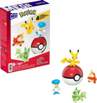 Bol.com Mega pokémon team van paldea regio - bouwspeelgoed aanbieding