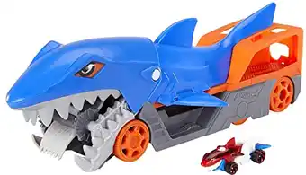 Bol.com Hot wheels - haaien transportwagen speelset aanbieding