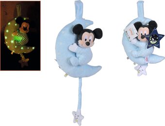 Bol.com Disney mickey gid musical clock moon aanbieding