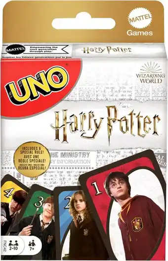 Bol.com Uno harry potter - mattel games - kaartspel aanbieding