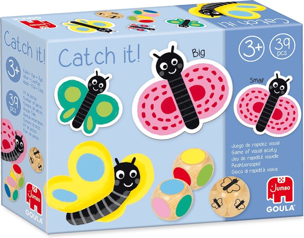 Bol.com Goula catch it! butterflies - educatief dobbelspel aanbieding