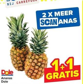 Carrefour Ananas dole aanbieding