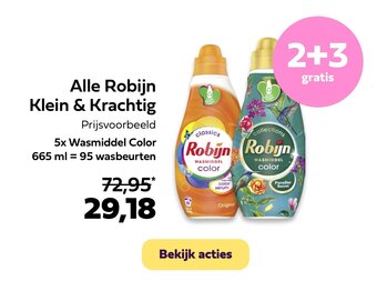 Alle Robijn Klein & Krachtig