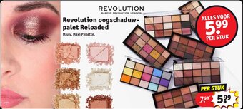 Kruidvat Revolution oogschaduw palet Reloaded aanbieding