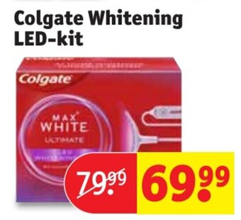 Kruidvat Colgate Whitening LED-kit aanbieding