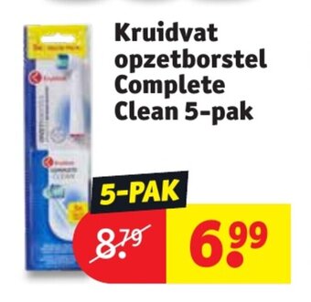 Kruidvat Opzetborstel Complete Clean 5-pak aanbieding