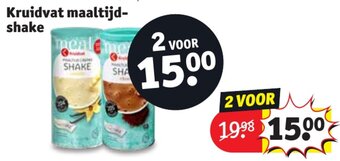 Kruidvat Maaltijdshake aanbieding