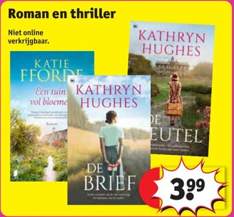 Kruidvat Roman en thriller aanbieding