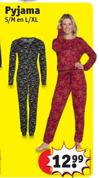 Kruidvat Pyjama aanbieding