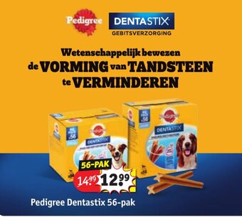 Kruidvat Pedigree Dentastix 56-pak aanbieding