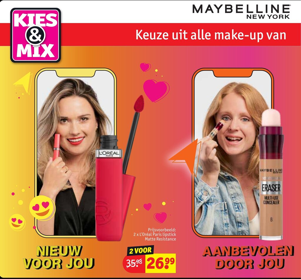 L'Oréal Paris lipstick Matte Resistance promotie bij Kruidvat