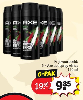 Axe deospray Africa 150 ml