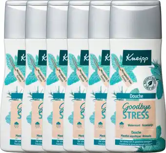 Bol.com Kneipp goodbye stress - douchegel - watermunt en rozemarijn - ontspannend - vegan - grootverpakking - voordeelverpakking - 6 aanbieding
