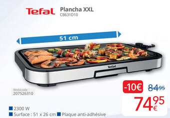Eldi Tefal Plancha XXL CB631D10 aanbieding