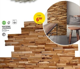 Brico Houtstrip colorado aanbieding