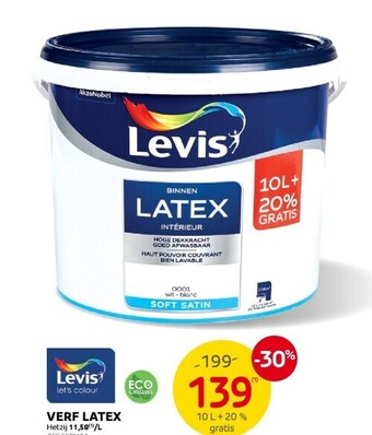 Brico Verf latex aanbieding