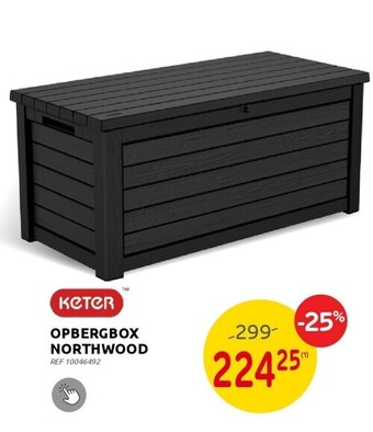 Brico Opbergbox northwood aanbieding