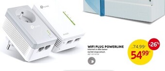 Brico Wifi plug powerline aanbieding