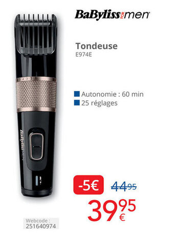 Eldi Tondeuse aanbieding