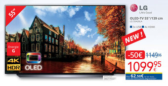 LG OLED-TV 55" / 139 cm