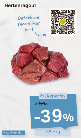 Bon Ap Hertenragout aanbieding