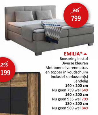 Weba Emilia 160 x 200 cm aanbieding