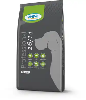 AVEVE Droogvoer voor honden professional 18 kg aanbieding