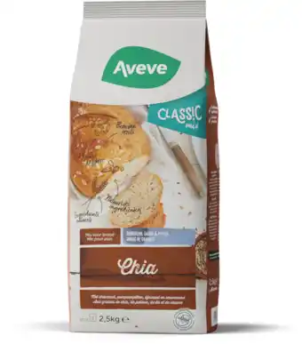 AVEVE Classic broodmix chiabrood 2.5 kg aanbieding