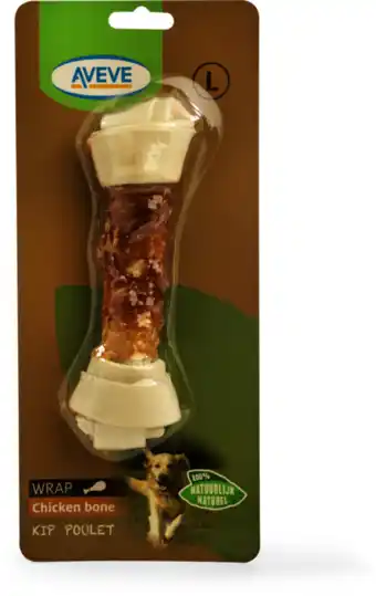 AVEVE Hondensnack wrap chicken bone l aanbieding