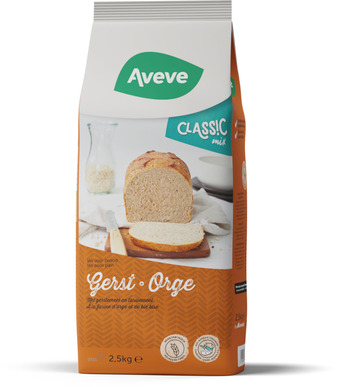 AVEVE Classic broodmix gerstebrood 2.5 kg aanbieding